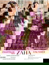 Chantelle Vol 6 By Zaha Butterfly Net Embroidery Pakistani Suits Wholesale Market In Surat
